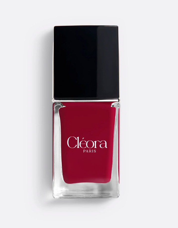 Vernis rouge Cléora ParisRouge Élégance